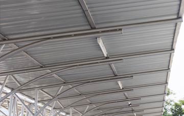 installing Holehills metal roofing